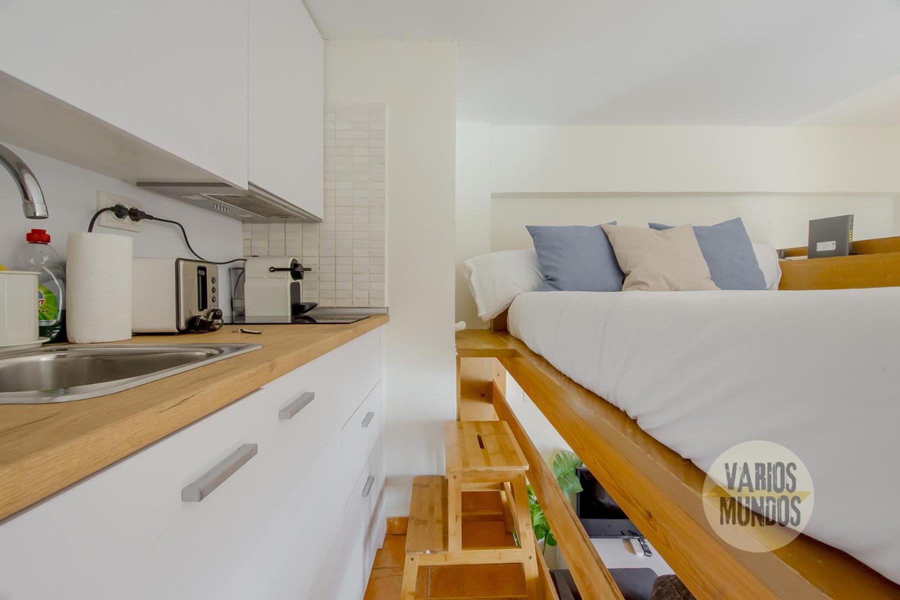 Nuevo Atico Loft 1Hab 3Pax En La Plaza De Chueca Apartman Madrid Kültér fotó